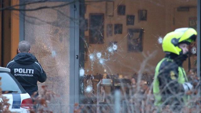 Auf dieses Café in der dänischen Hauptstadt Kopenhagen hat ein Mann geschossen