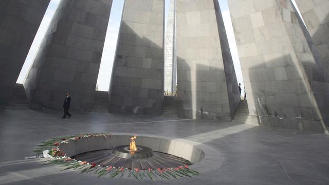 Völkermord-Mahnmal in Jerewan, Hauptstadt von Armenien 