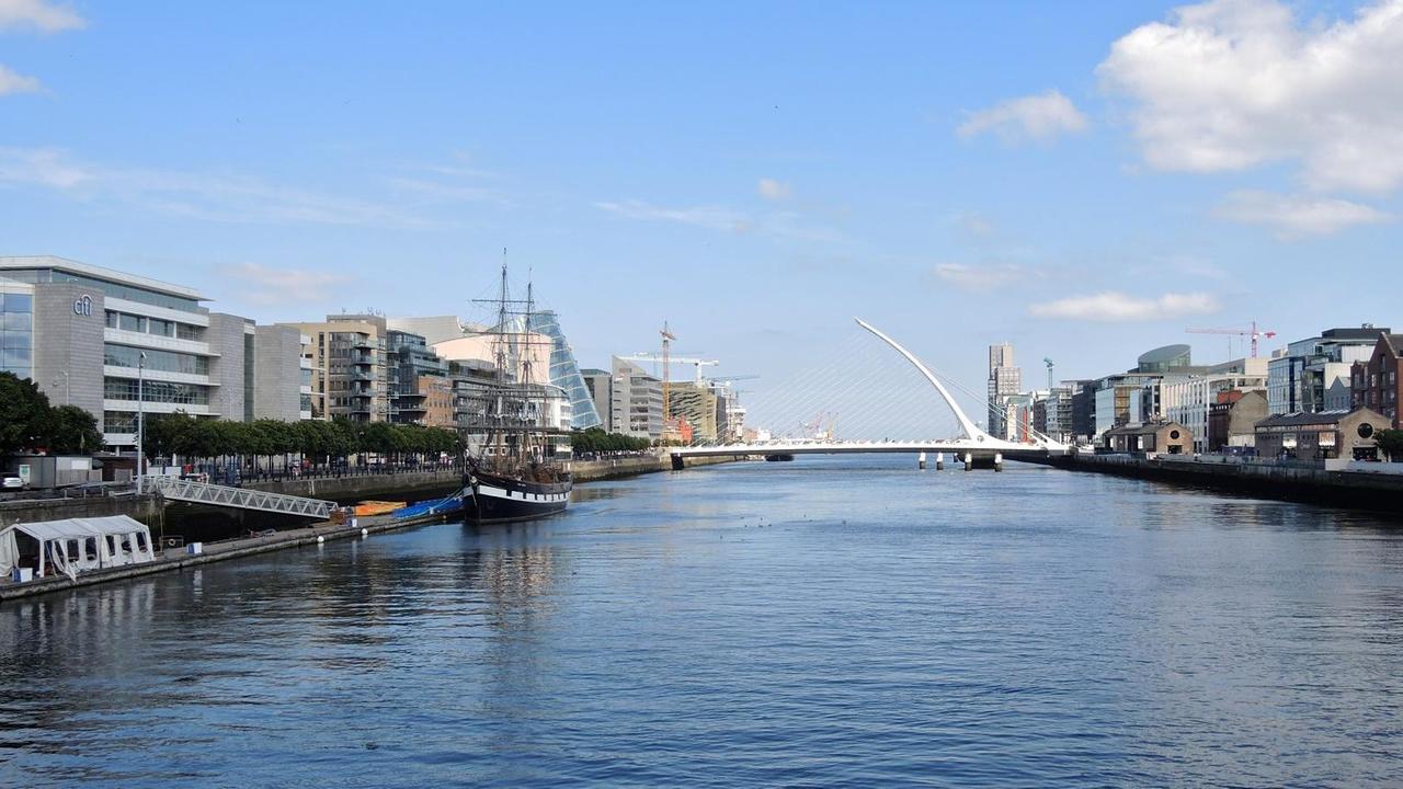 Beliebter Verschiebehafen für Firmengewinne: der Grand Canal in Dublin Beliebter Verschiebehafen für Firmengewinne: der Grand Canal in Dublin
