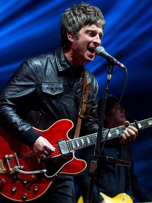 Noel Gallagher von der britischen Band High Flying Birds steht am 13.04.2016 in München (Bayern) im Zenith auf der Bühne.