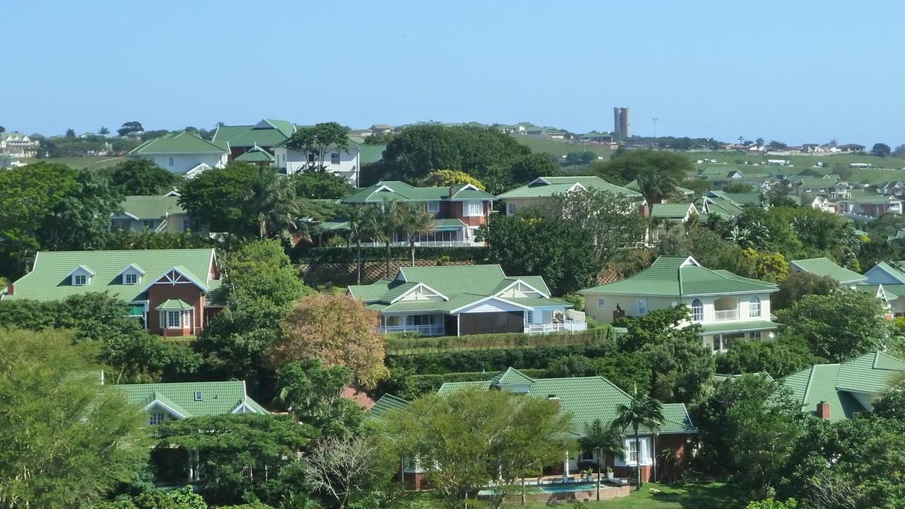 Häuser des "Mount Edgecombe Country Club Estate" in Durban.