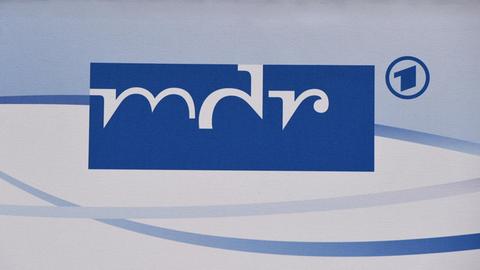 Das Logo des mdr (Mitteldeutscher Rundfunk)