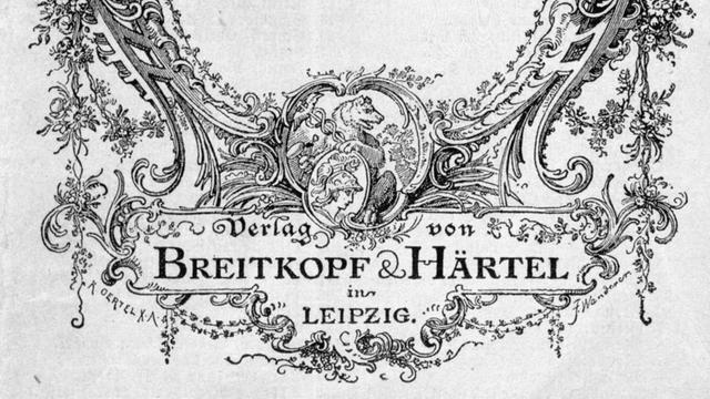 Eine Partitur der Jahreszeiten von Haydn (Verlag Breitkopf & Härtel)