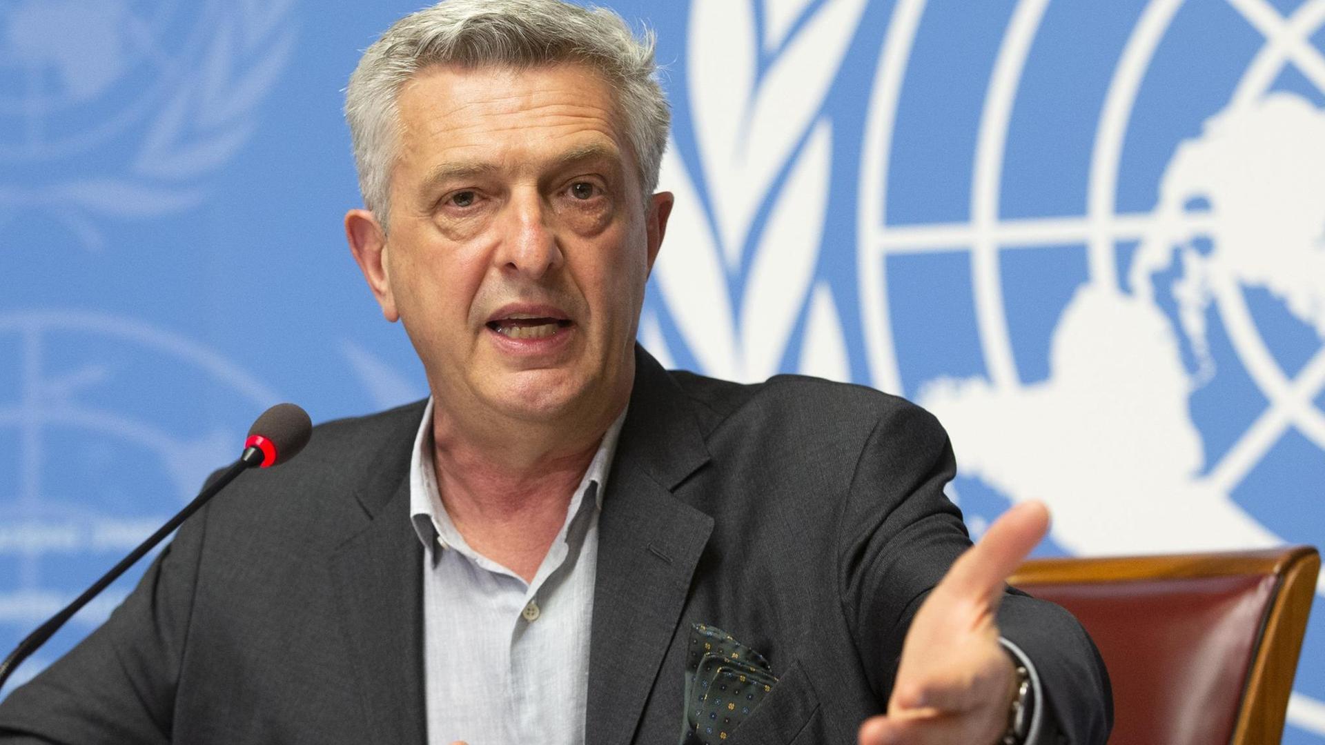 Filippo Grandi, Flüchtlingskommissar der Vereinten Nationen Filippo Grandi, Flüchtlingskommissar der Vereinten Nationen