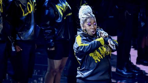 Missy Elliott auf der Bühne bei den MTV Video Music Awards am 26. August 2019