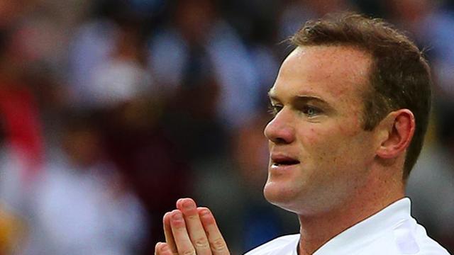 Englands Wayne Rooney beim 1:2 gegen Uruguay