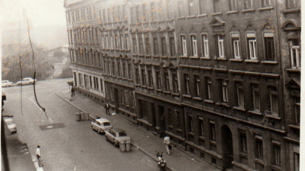 Leipzig, Henriettenstraße, 1988 Leipzig, Henriettenstraße, 1988