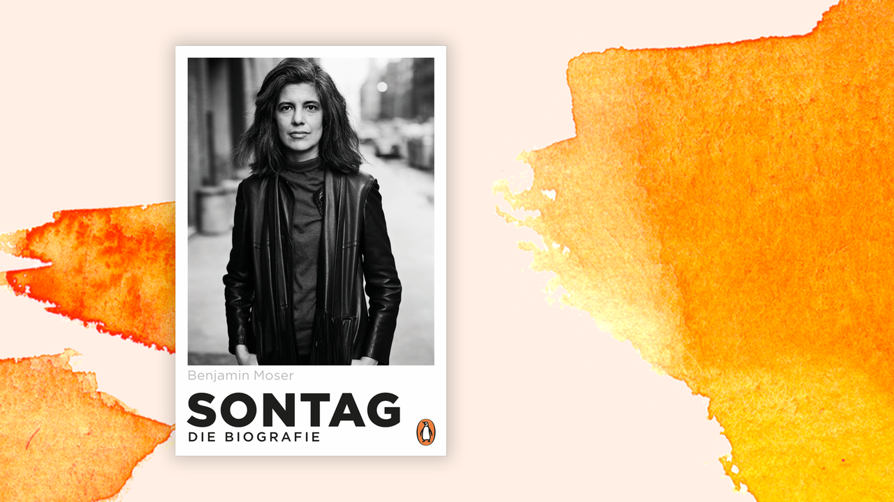 Zu sehen ist das Cover des Buches "Sontag. Eine Biografie" von Benjamin Moser. Zu sehen ist das Cover des Buches "Sontag. Eine Biografie" von Benjamin Moser.