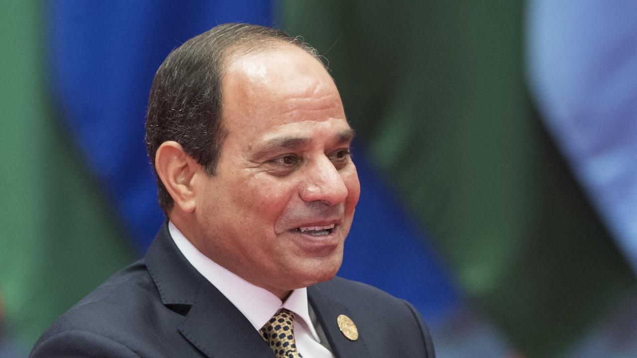 Ägyptens Präsident Abdel Fatah Al-Sisi: hier bei einem Staatsbesuch in Ägypten 2016