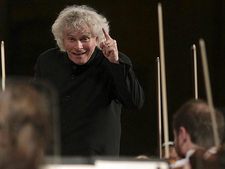 The London Symphony Orchestra at the festival of Granada with Simon Rattle