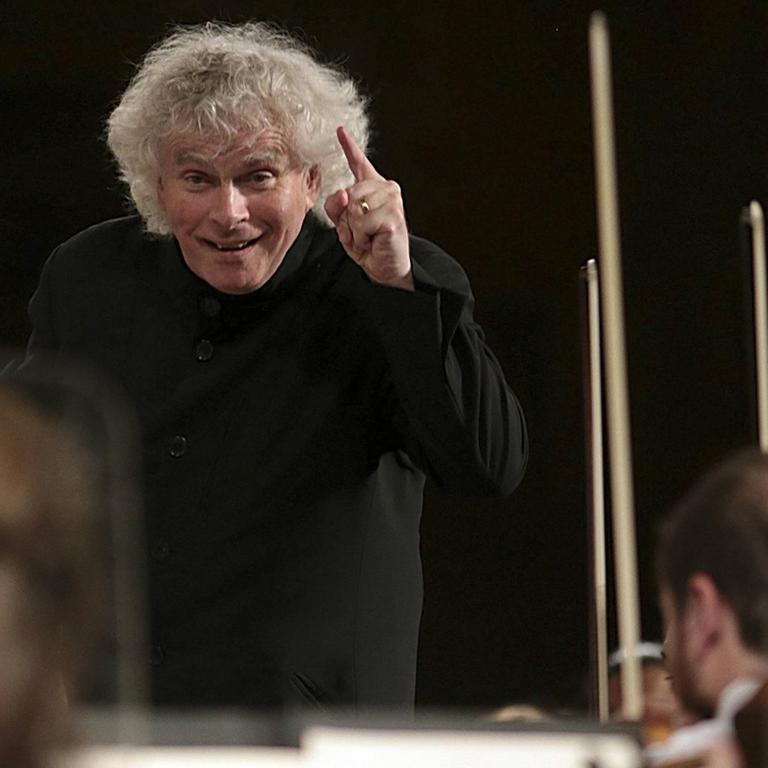 The London Symphony Orchestra at the festival of Granada with Simon Rattle