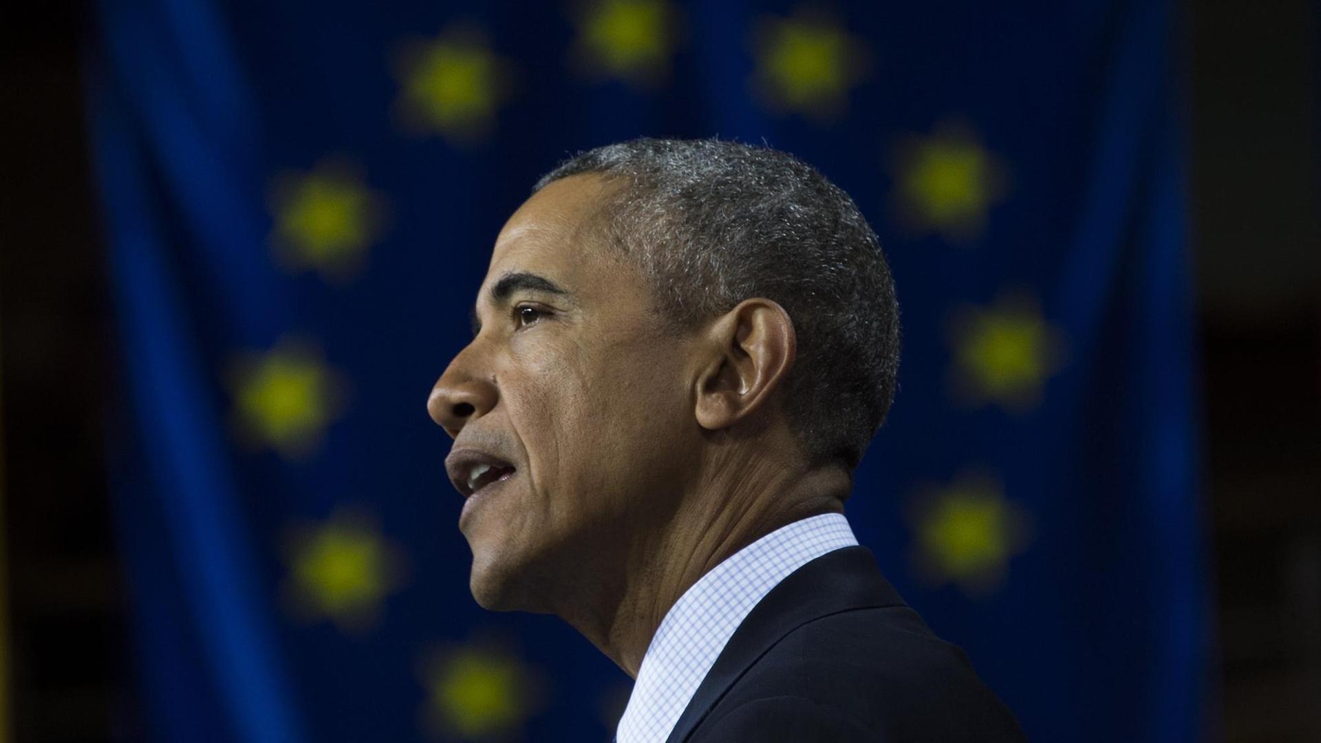 US-Präsident Obama wirbt in einer außenpolitischen Rede in Hannover für einstarkes und geeintes Europa. US-Präsident Obama wirbt in einer außenpolitischen Rede in Hannover für einstarkes und geeintes Europa.