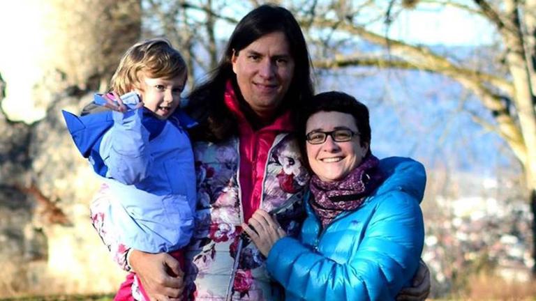 Caroline, Julia und ihre Tochter Emilie Caroline, Julia und ihre Tochter Emilie