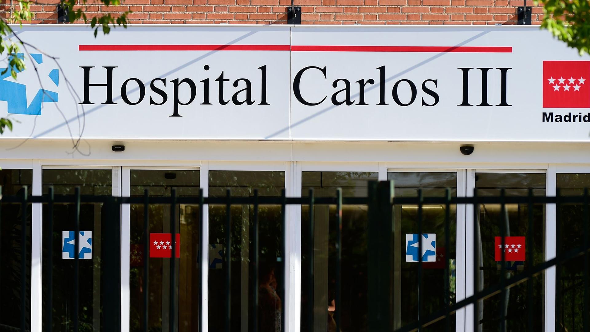 Das Krankenhaus Carlos III. in Madrid, in dem zwei Ebola-Patienten behandelt wurden. Das Krankenhaus Carlos III. in Madrid, in dem zwei Ebola-Patienten behandelt wurden.
