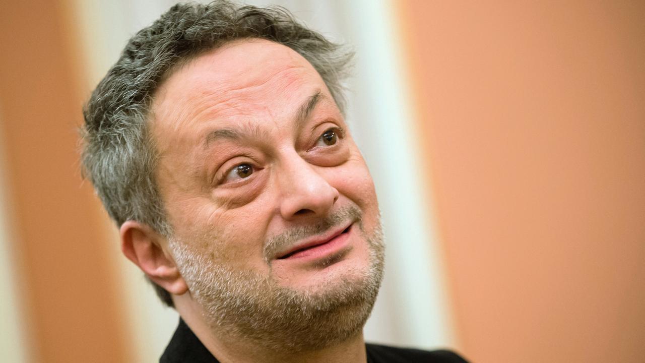 Feridun Zaimoglu bei einer Lesung in Berlin am 17.2.2017 Feridun Zaimoglu bei einer Lesung in Berlin am 17.2.2017