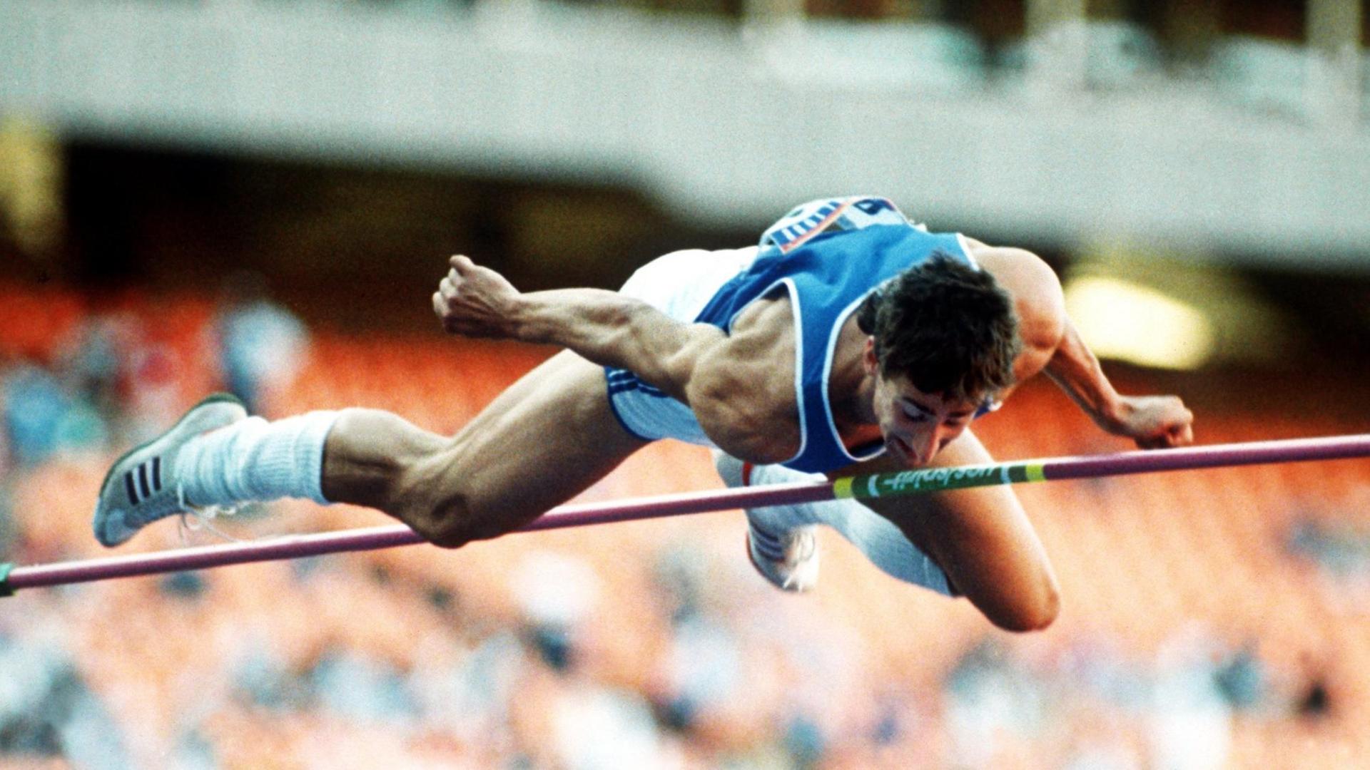 Olympia '88: Christian Schenk gewinnt Gold im Zehnkampf Olympia '88: Christian Schenk gewinnt Gold im Zehnkampf