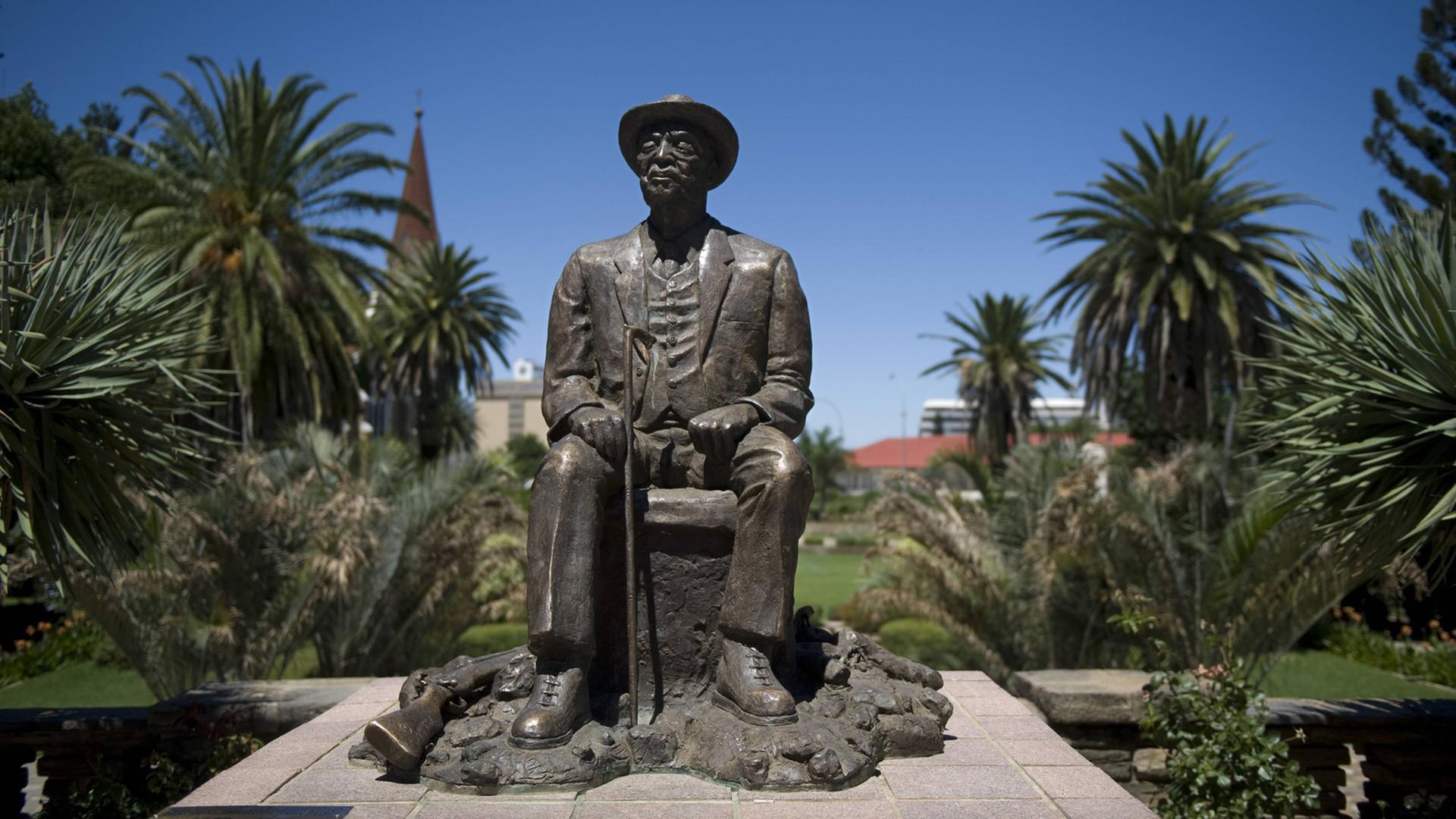 Denkmal von Hosea Kutako in Windhoek, Namibia Denkmal von Hosea Kutako in Windhoek, Namibia