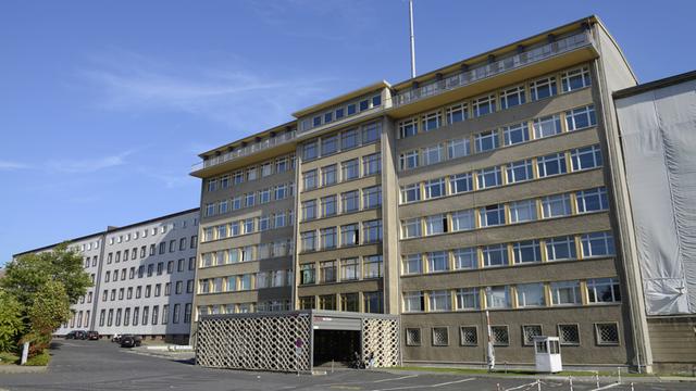 Das Stasi-Museum im Haus 1 in der Normannenstraße in Berlin-Lichtenberg