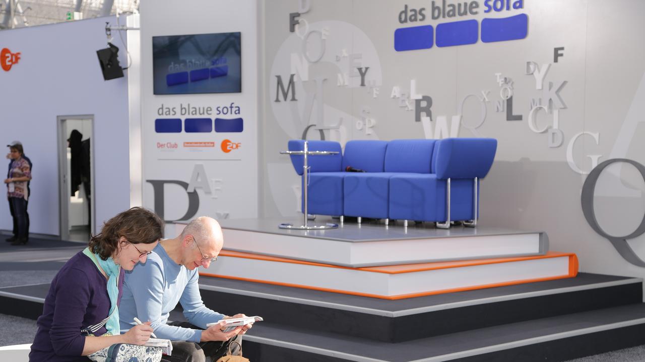 Das blaue Sofa auf der Leipziger Buchmesse Das blaue Sofa auf der Leipziger Buchmesse