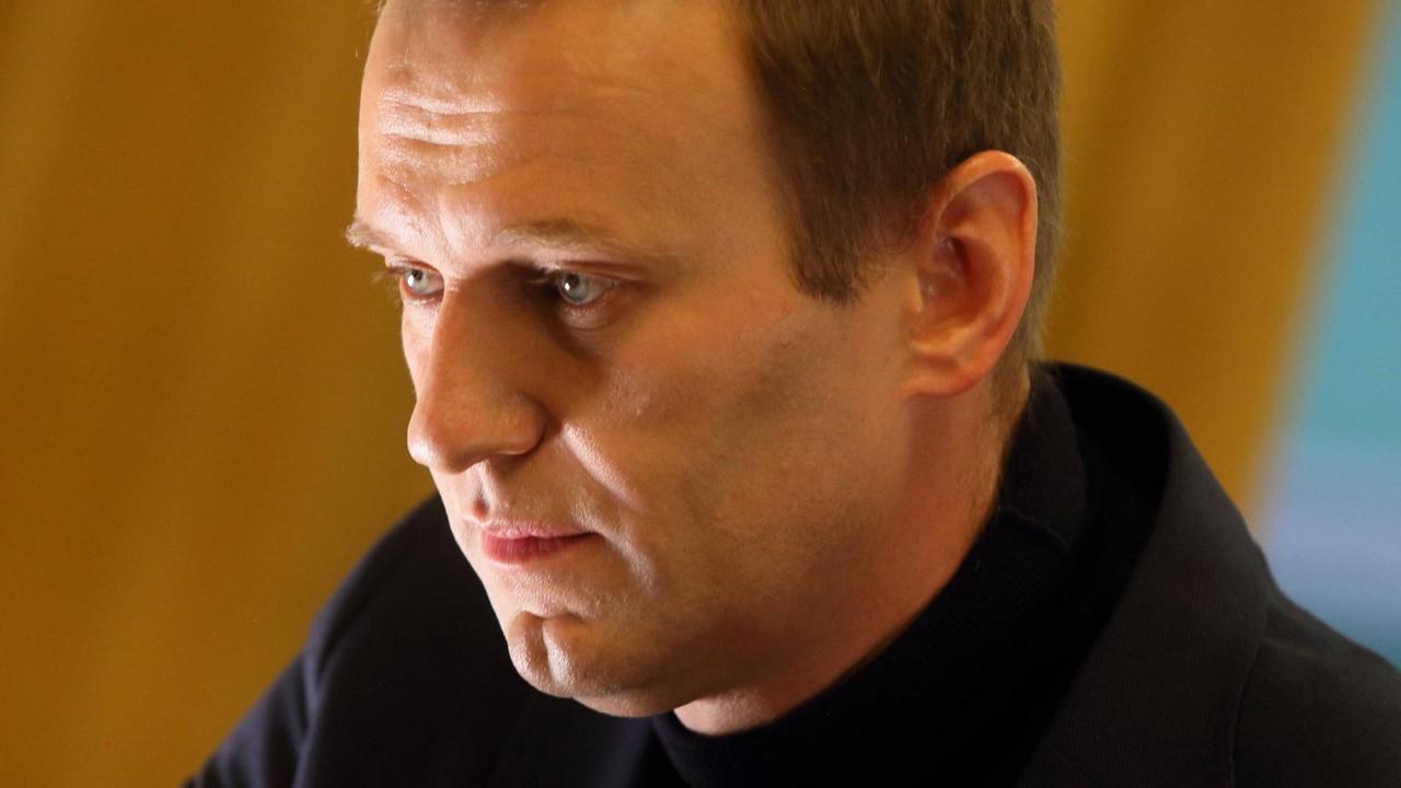 Alexej Nawalny im Porträt Alexej Nawalny im Porträt