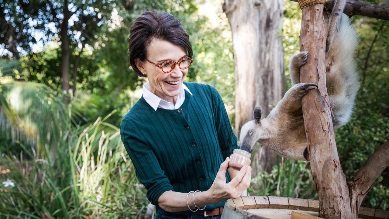 Barbara Natterson-Horowitz im Los Angeles Zoo Barbara Natterson-Horowitz im Los Angeles Zoo