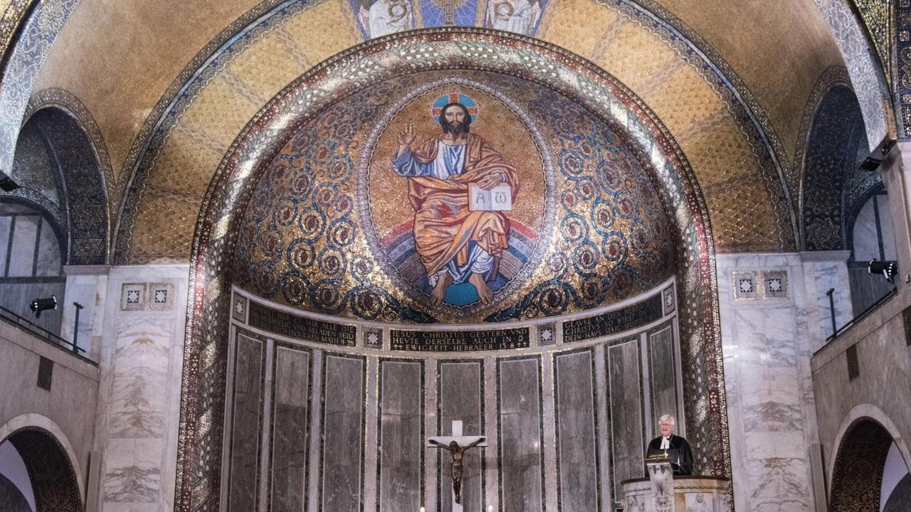 Heinrich Bedford-Strohm beim Festgottesdienst zum 200-jährigen Bestehen der Christuskirche in Rom am 02.04.2017 Heinrich Bedford-Strohm beim Festgottesdienst zum 200-jährigen Bestehen der Christuskirche in Rom am 02.04.2017