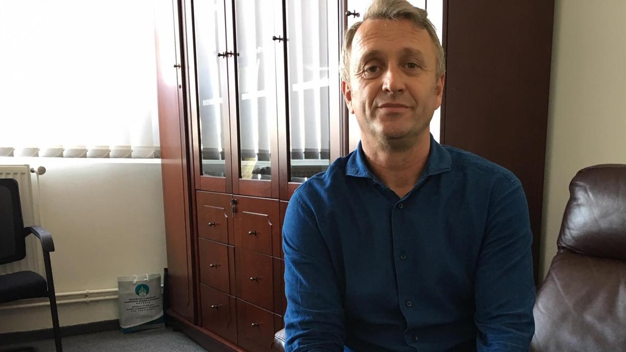 Eroll Salihu, Generalsekretär des kosovarischen Fußballverbandes Eroll Salihu, Generalsekretär des kosovarischen Fußballverbandes
