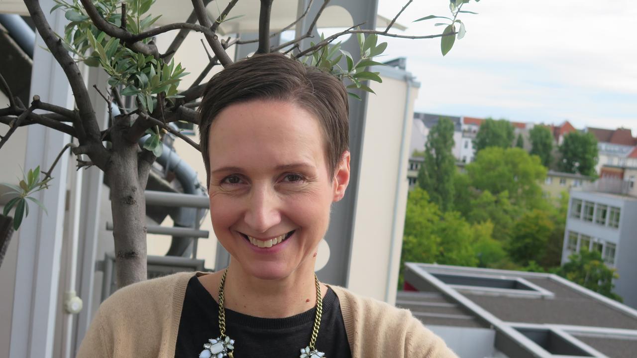 Claudia Kramatschek, Vorsitzende der Jury des Deutschen Buchpreises 2015 Claudia Kramatschek, Vorsitzende der Jury des Deutschen Buchpreises 2015