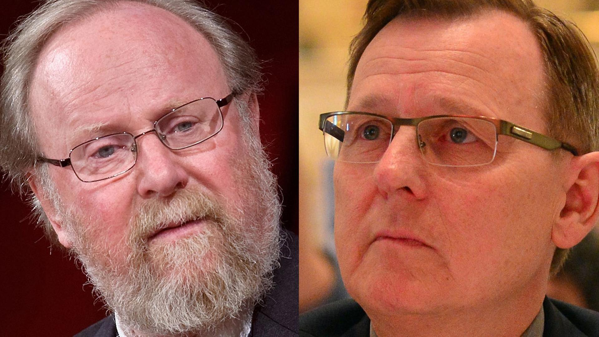 Wolfgang Thierse (SPD) und Bodo Ramelow (Die Linke) zur DDR-Diskussion um Unrechtsstaat Wolfgang Thierse (SPD) und Bodo Ramelow (Die Linke) zur DDR-Diskussion um Unrechtsstaat