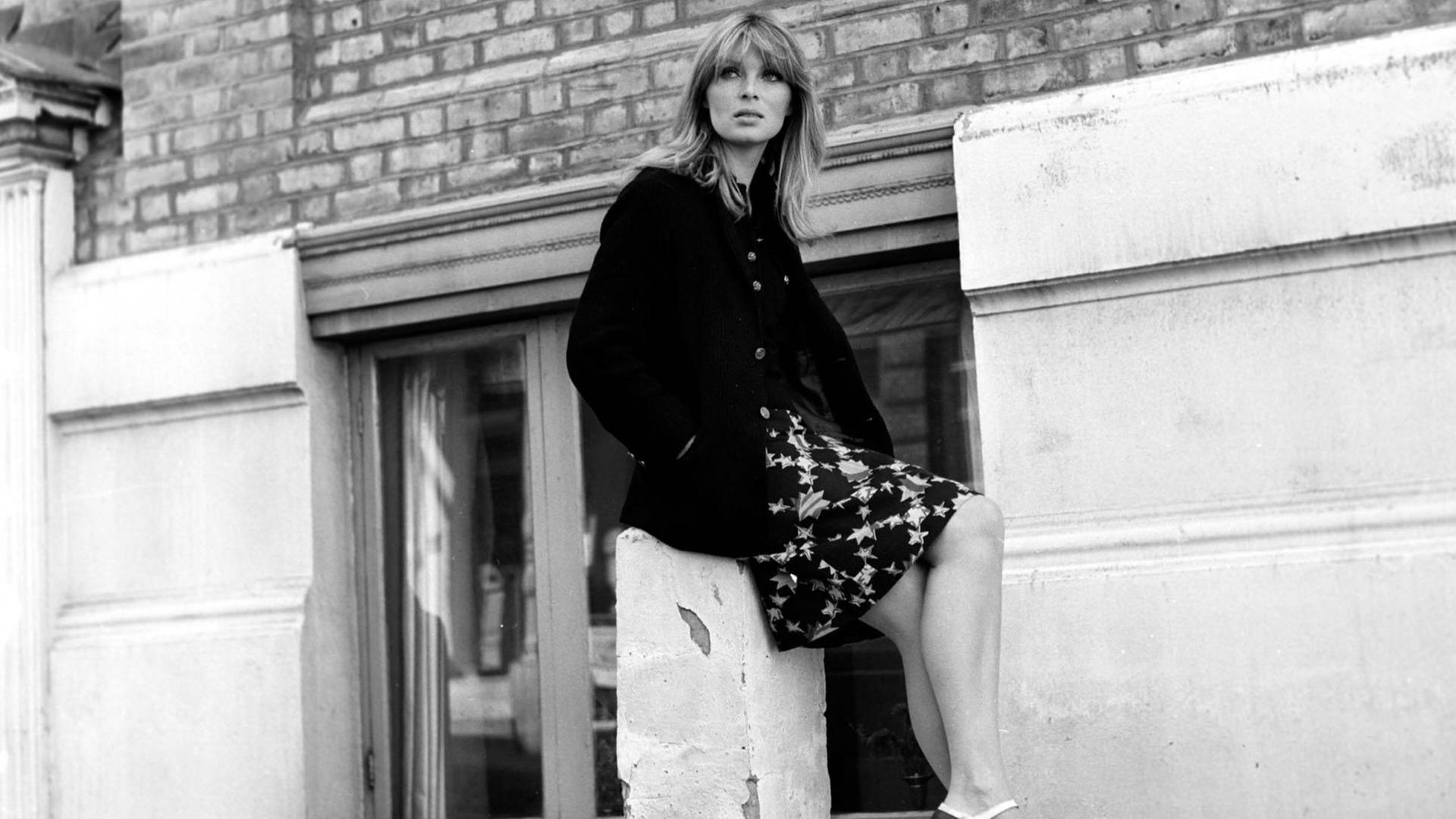 Die Sängerin Nico von Velvet Underground in New York, 1965. Die Sängerin Nico von Velvet Underground in New York, 1965.