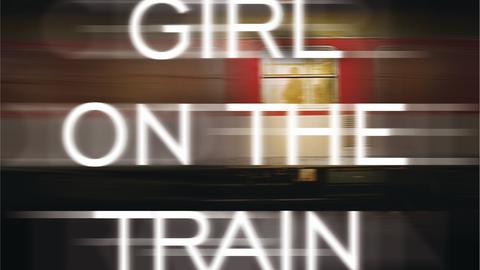 Coverausschnitt von Paula Hawkins' Bestseller "Girl on the Train".