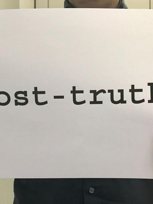 Das Wort "post-truth" ist das internationale Wort des Jahres.