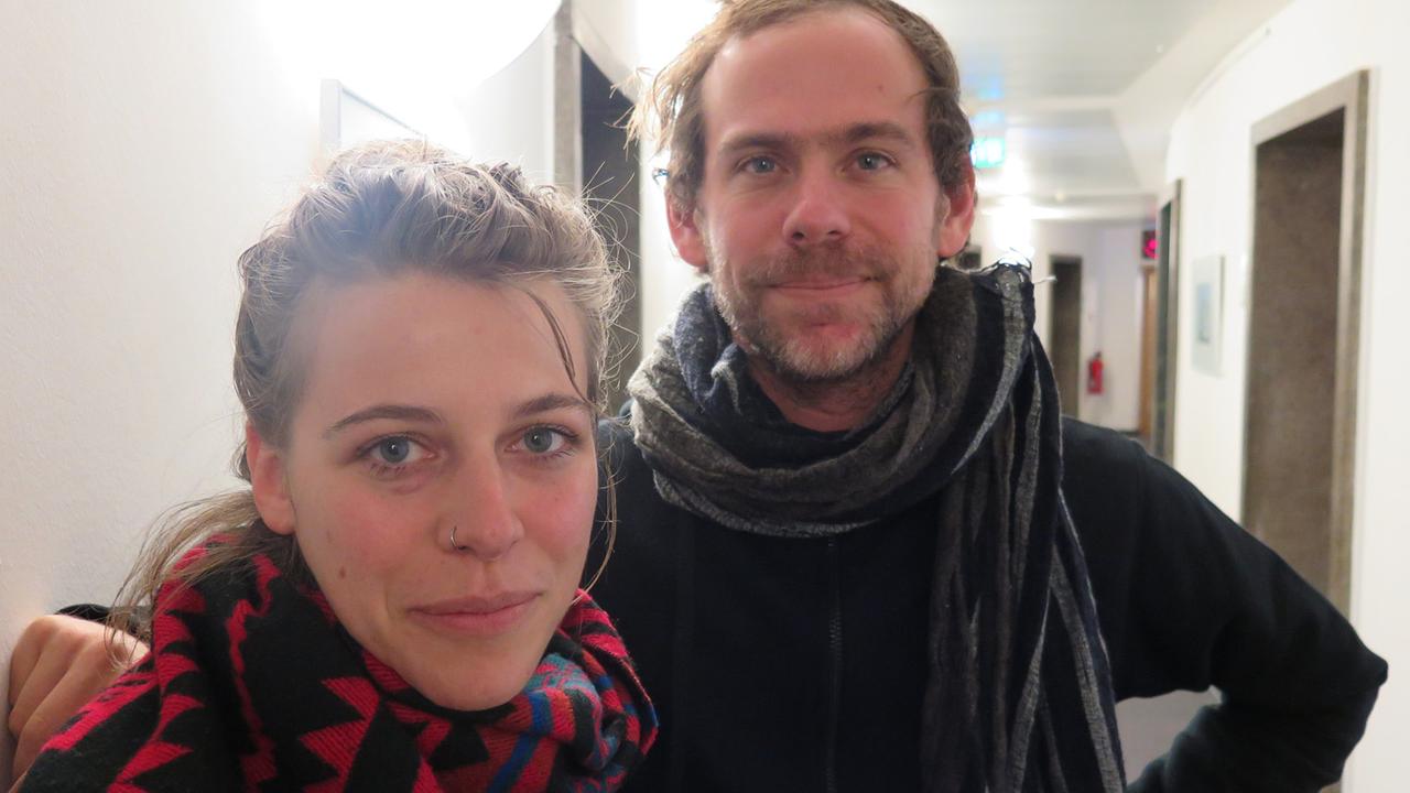 Bryce Dessner, Gitarrist der Indierock-Band The National, und Merle Scheske vom "Stargaze Orchestral"-Festival Bryce Dessner, Gitarrist der Indierock-Band The National, und Merle Scheske vom "Stargaze Orchestral"-Festival
