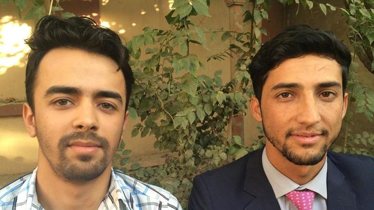 Moez (links) und Shakib Moez (links) und Shakib