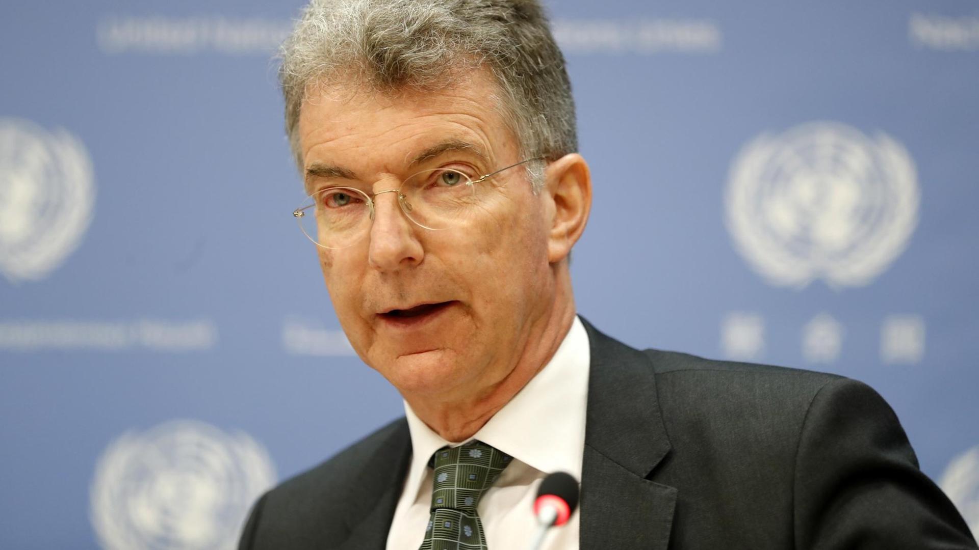 Christoph Heusgen, deutscher Botschafter bei den Vereinten Nationen Christoph Heusgen, deutscher Botschafter bei den Vereinten Nationen