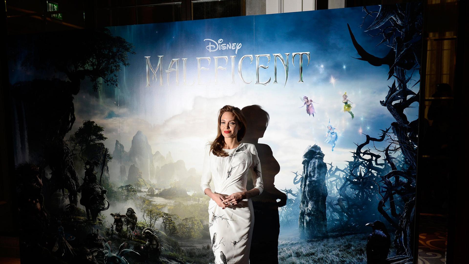 Angelina Jolie spielt die böse Fee in "Maleficent".