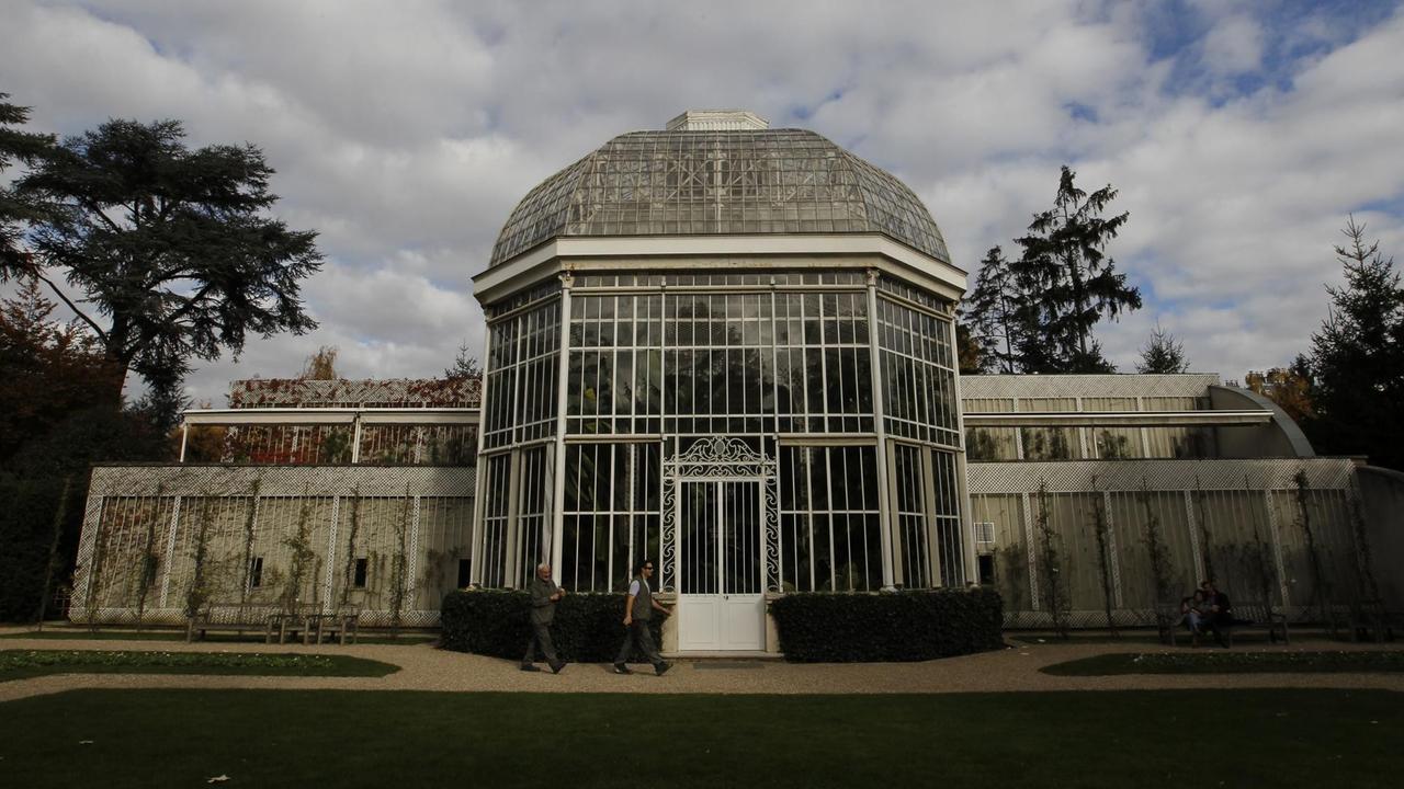 Die Außenansicht des Albert-Kahn Museums in Frankreich, Paris. Die Außenansicht des Albert-Kahn Museums in Frankreich, Paris.