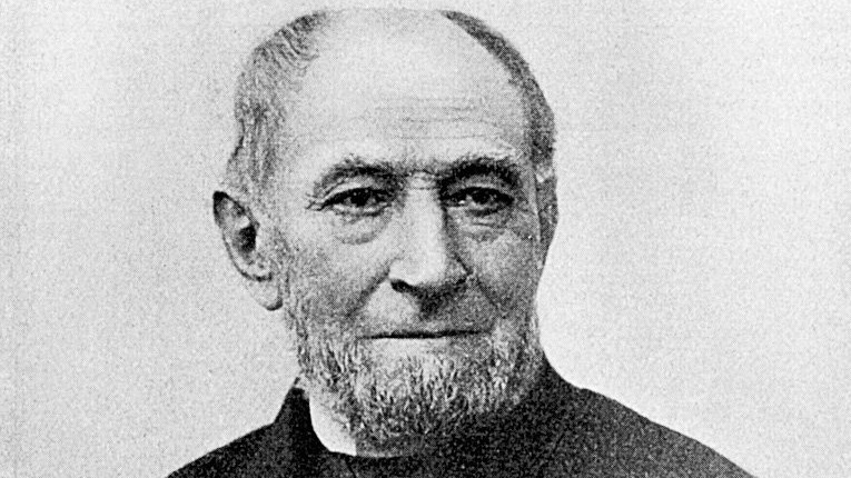 Undatiertes schwarz-weißes Porträt des deutschen Technikers Friedrich Gottlob Keller (1816-1895) Undatiertes schwarz-weißes Porträt des deutschen Technikers Friedrich Gottlob Keller (1816-1895)
