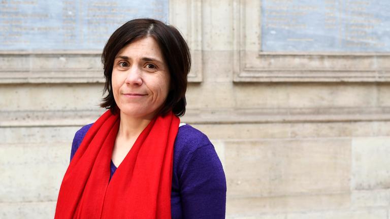 Bénédicte Savoy posiert am 21.3.2018 in Paris für eine Porträtaufnahme Bénédicte Savoy posiert am 21.3.2018 in Paris für eine Porträtaufnahme