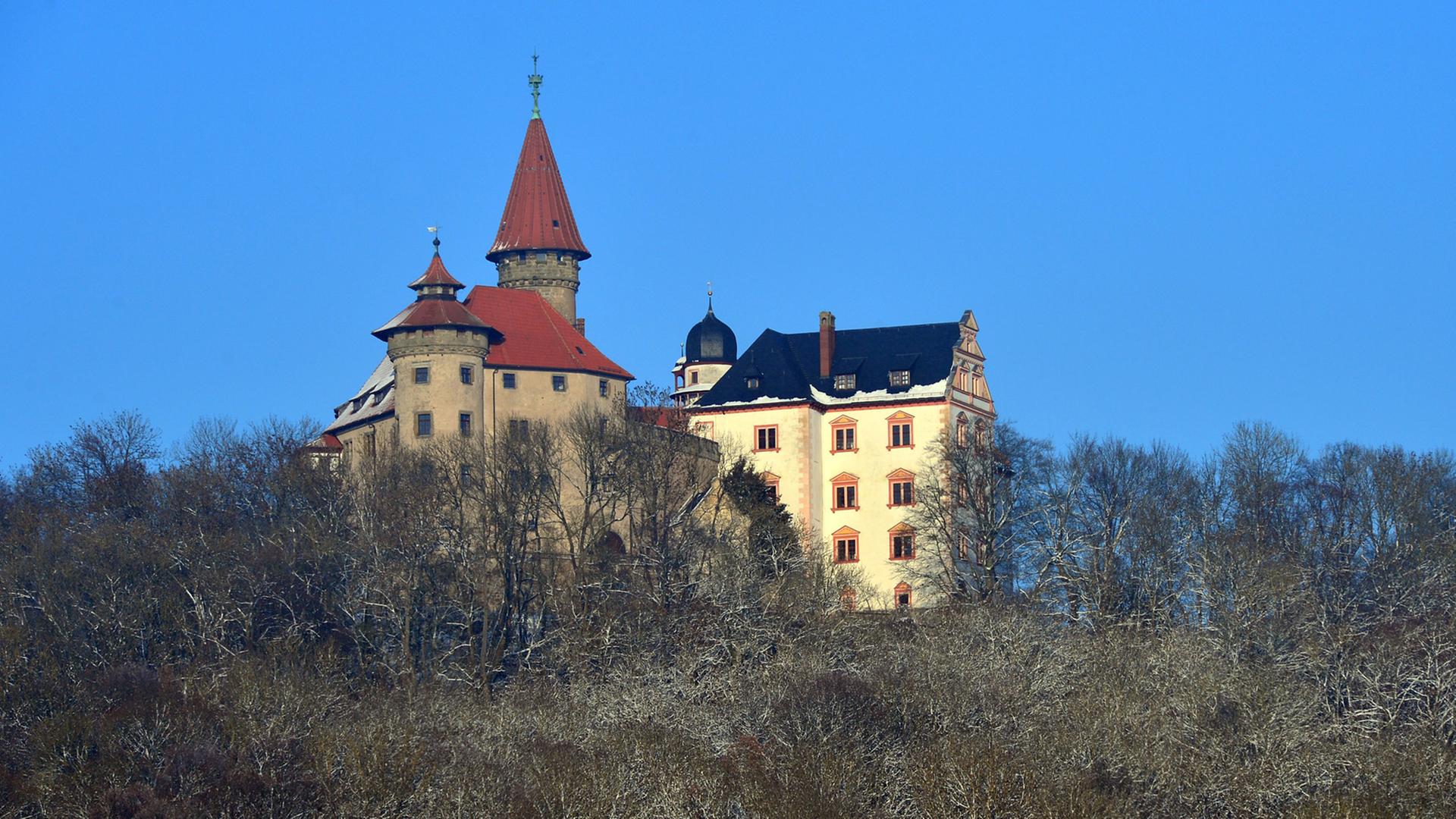 Die Heldburg in Thüringen, Sitz des Deutschen Burgenmuseums Die Heldburg in Thüringen, Sitz des Deutschen Burgenmuseums