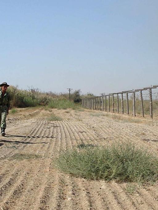 Grenze zwischen Afghanistan und Tadschikistan