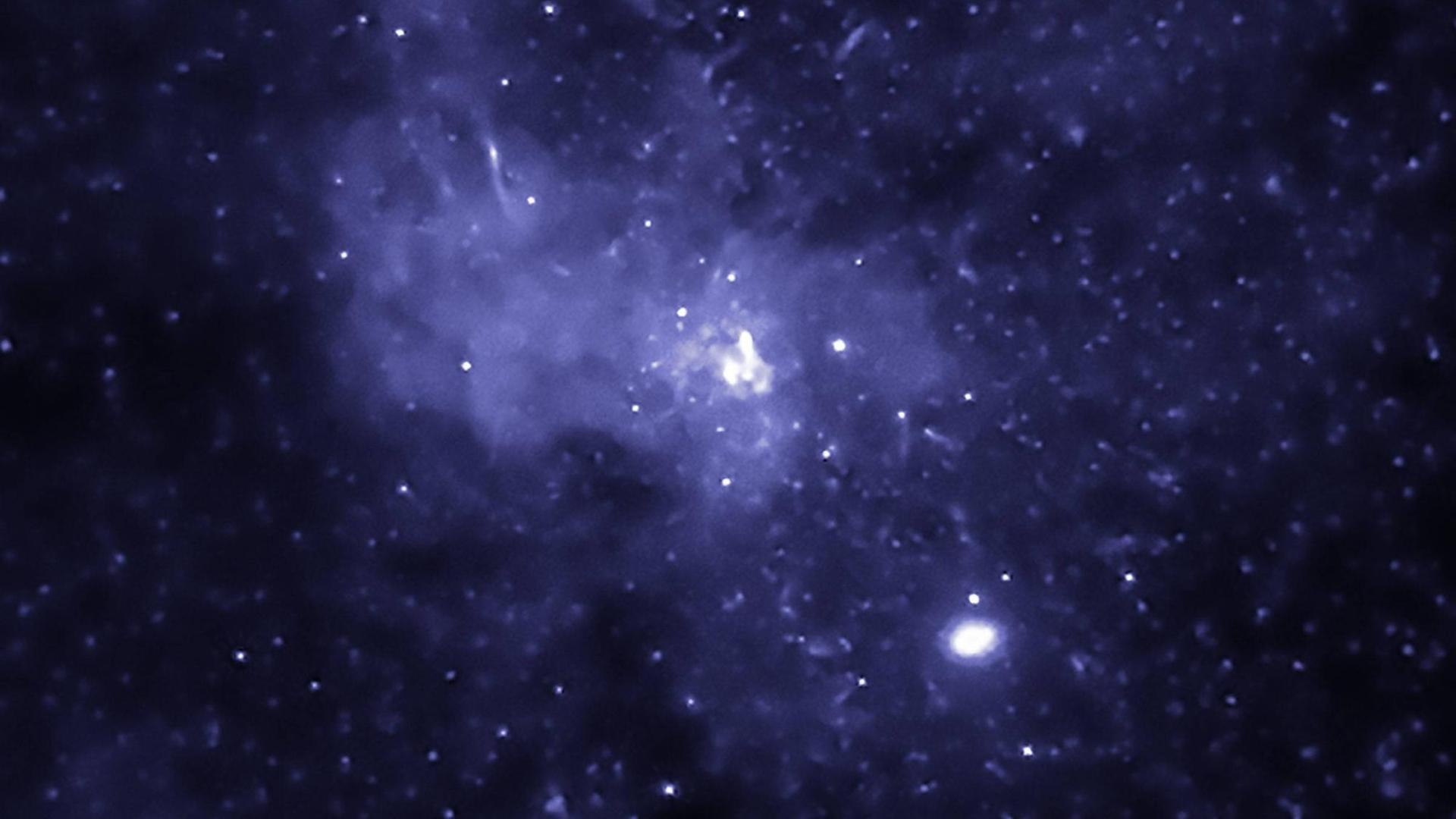 Sagittarius A, eine Region im Zentrum der Milchstraße Sagittarius A, eine Region im Zentrum der Milchstraße
