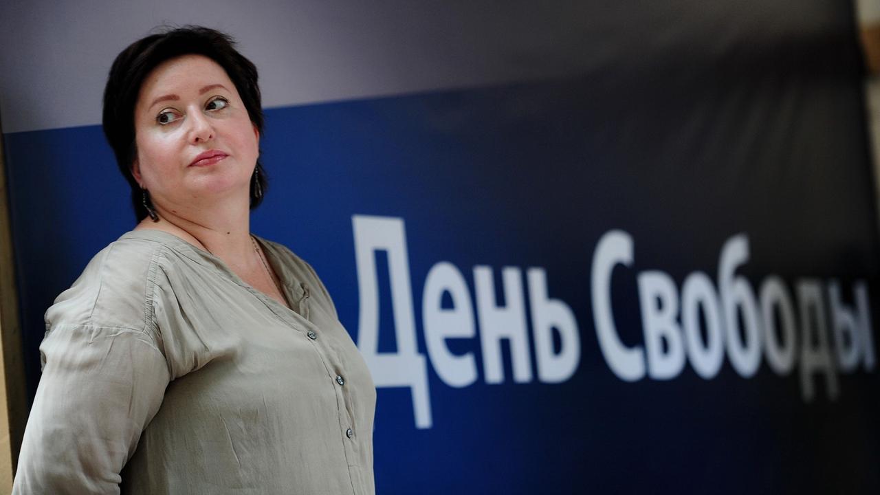 Die Journalistin Olga Romanowa Die Journalistin Olga Romanowa