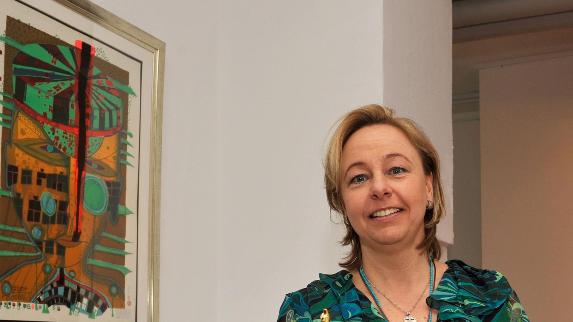 Katrin Stoll, Geschäftsführerin der Galerie Neumeister