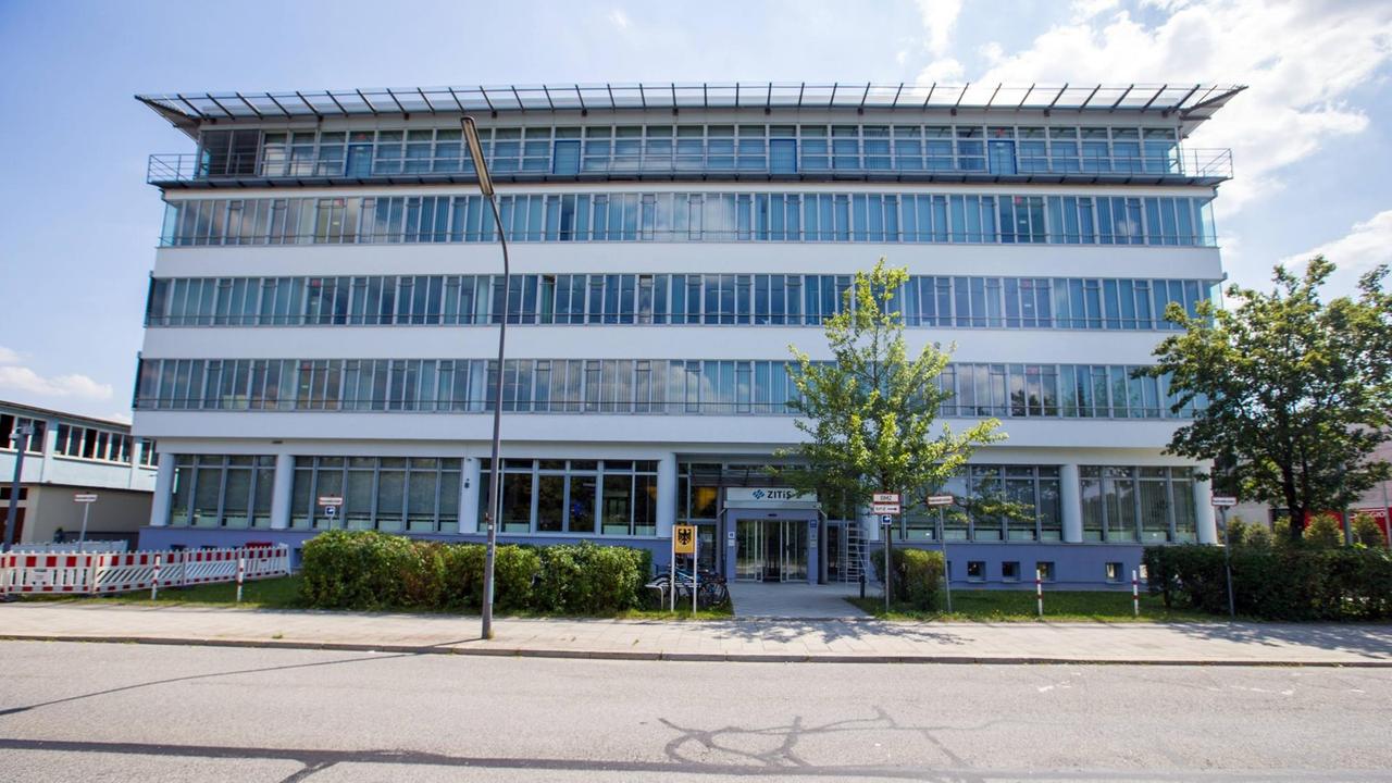 Außenansicht der Behörde ZITiS in München Außenansicht der Behörde ZITiS in München
