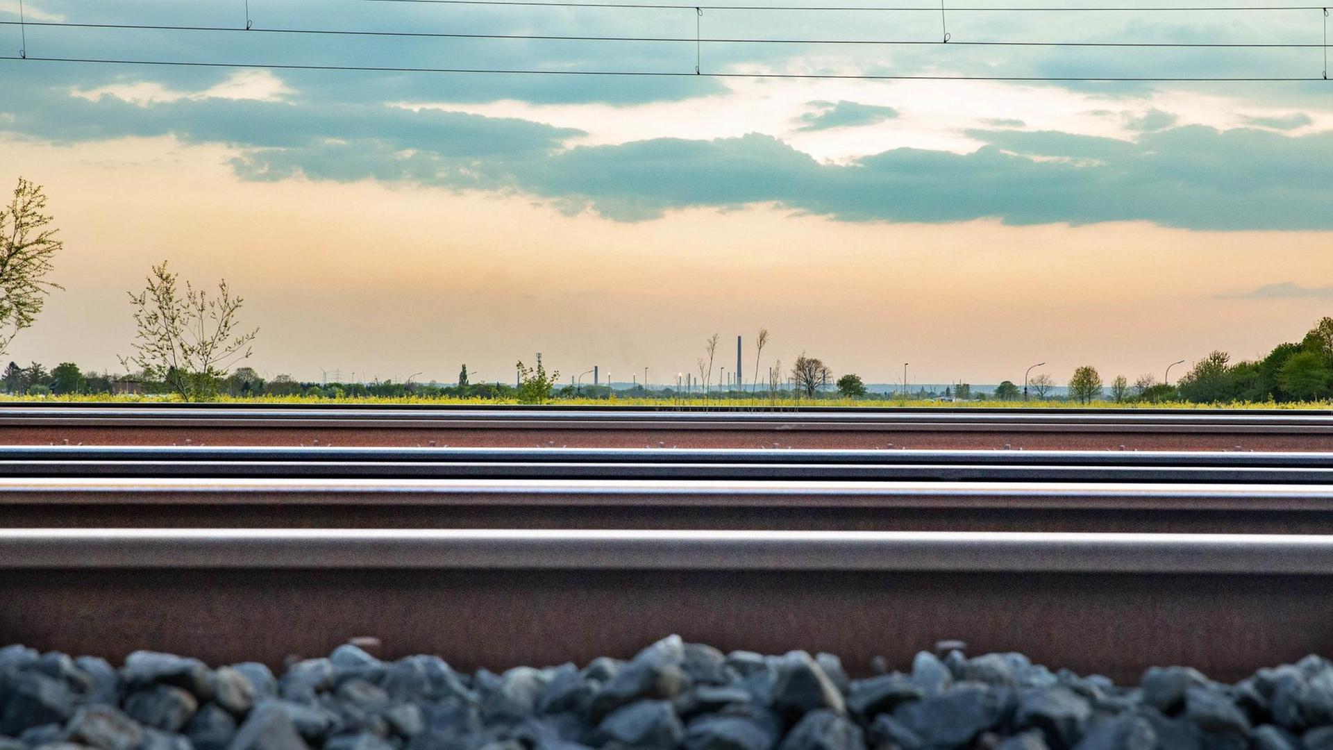 Eisenbahnschienen Eisenbahnschienen