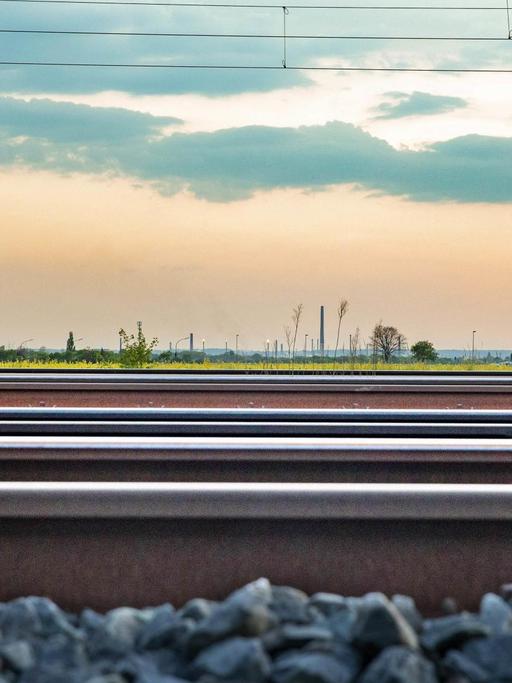 Eisenbahnschienen