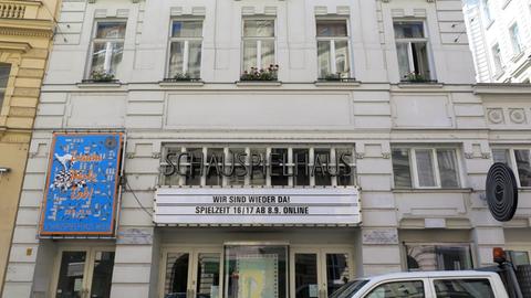 Das Gebäude des Schauspielhauses Wien