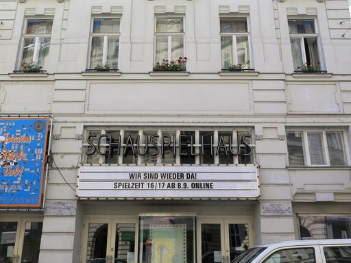 Das Gebäude des Schauspielhauses Wien