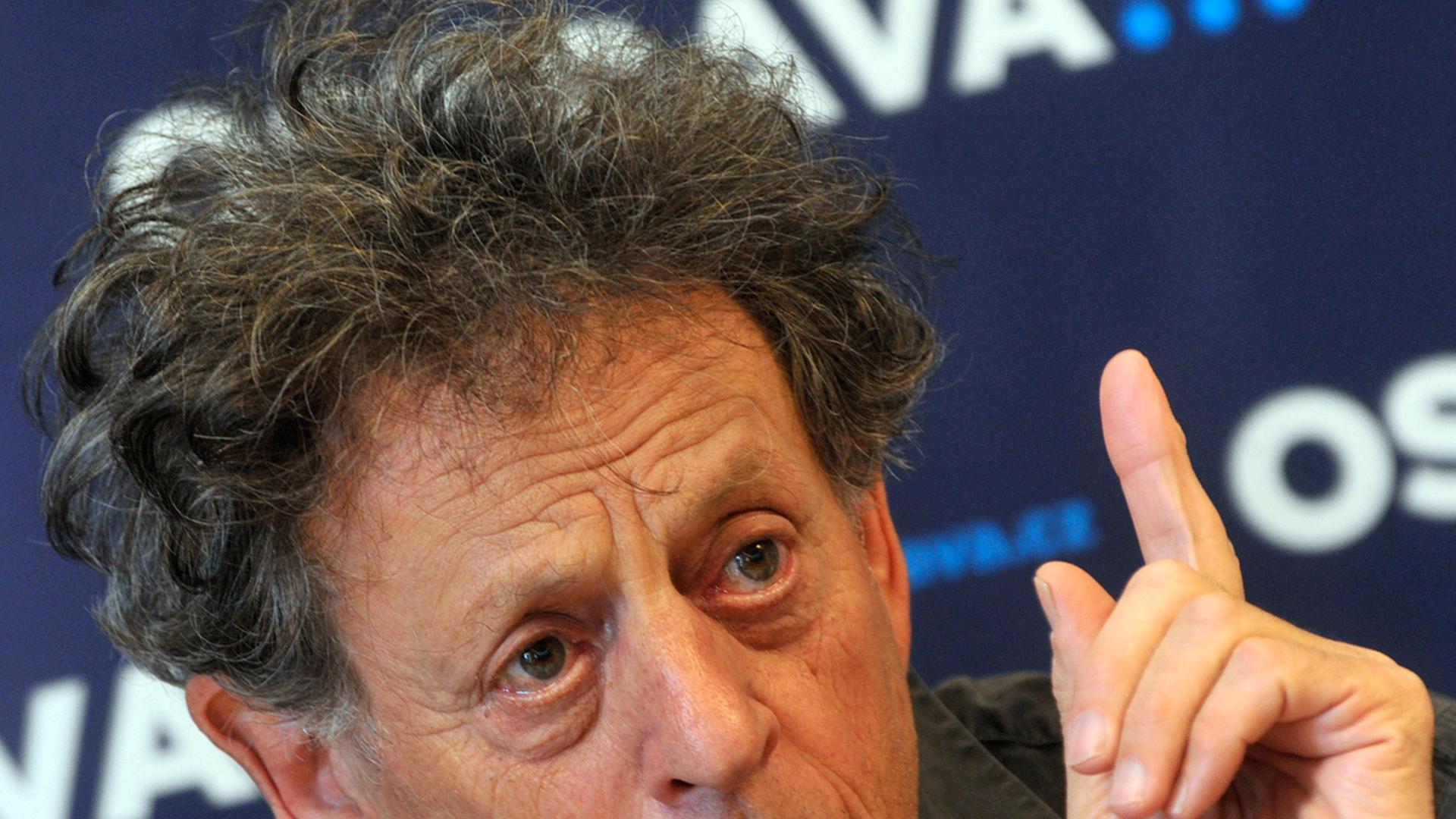Der Komponist Philip Glass Der Komponist Philip Glass